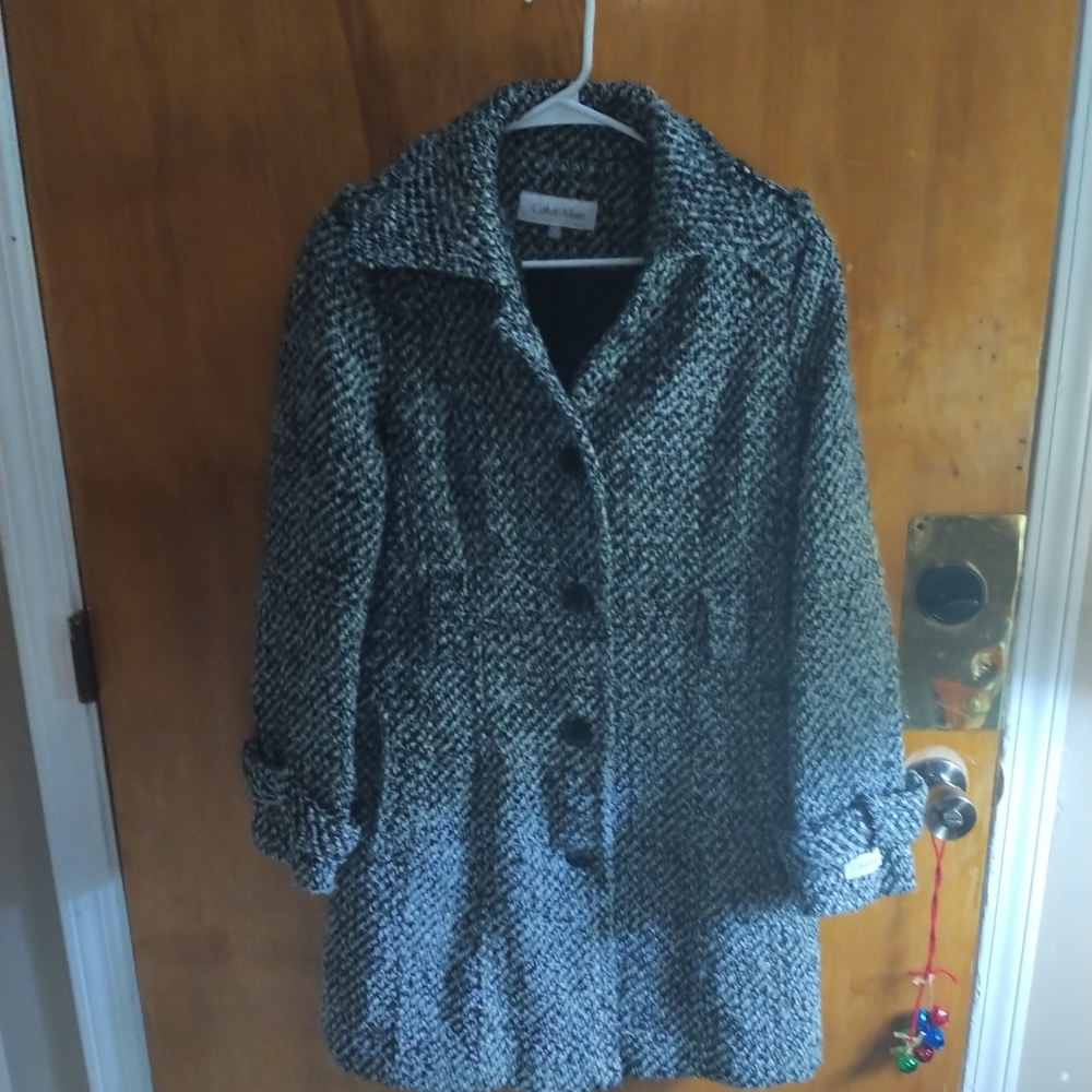 Calvin Klein Women's Wool Coat sz 12